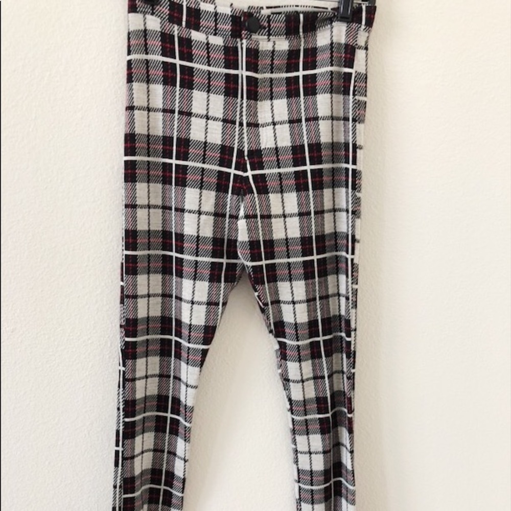 ASOS plaid pant size 4